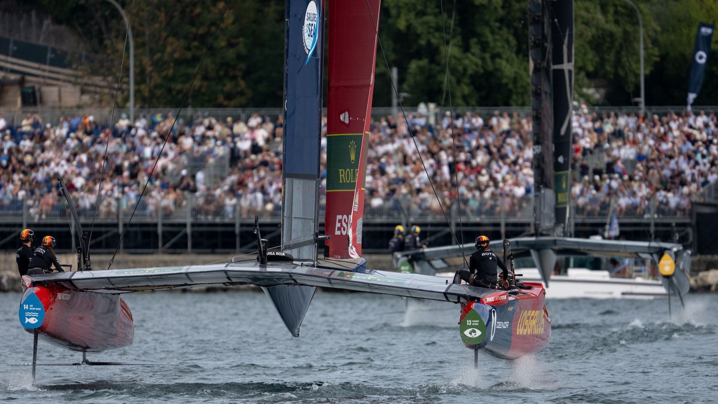 Geneva chaos: Spain steals SailGP win from Aussies at the line, 24 September 2026