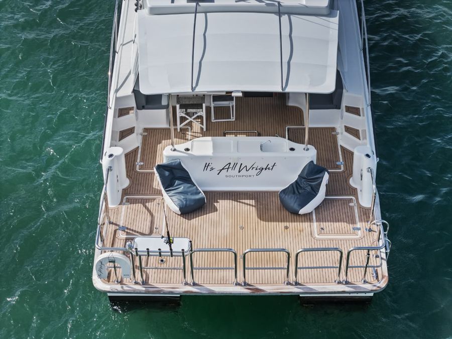 It's Allright, a Wright 52 Catamaran, by K2 Marine / Photo credit: K2 Marine / Facebook