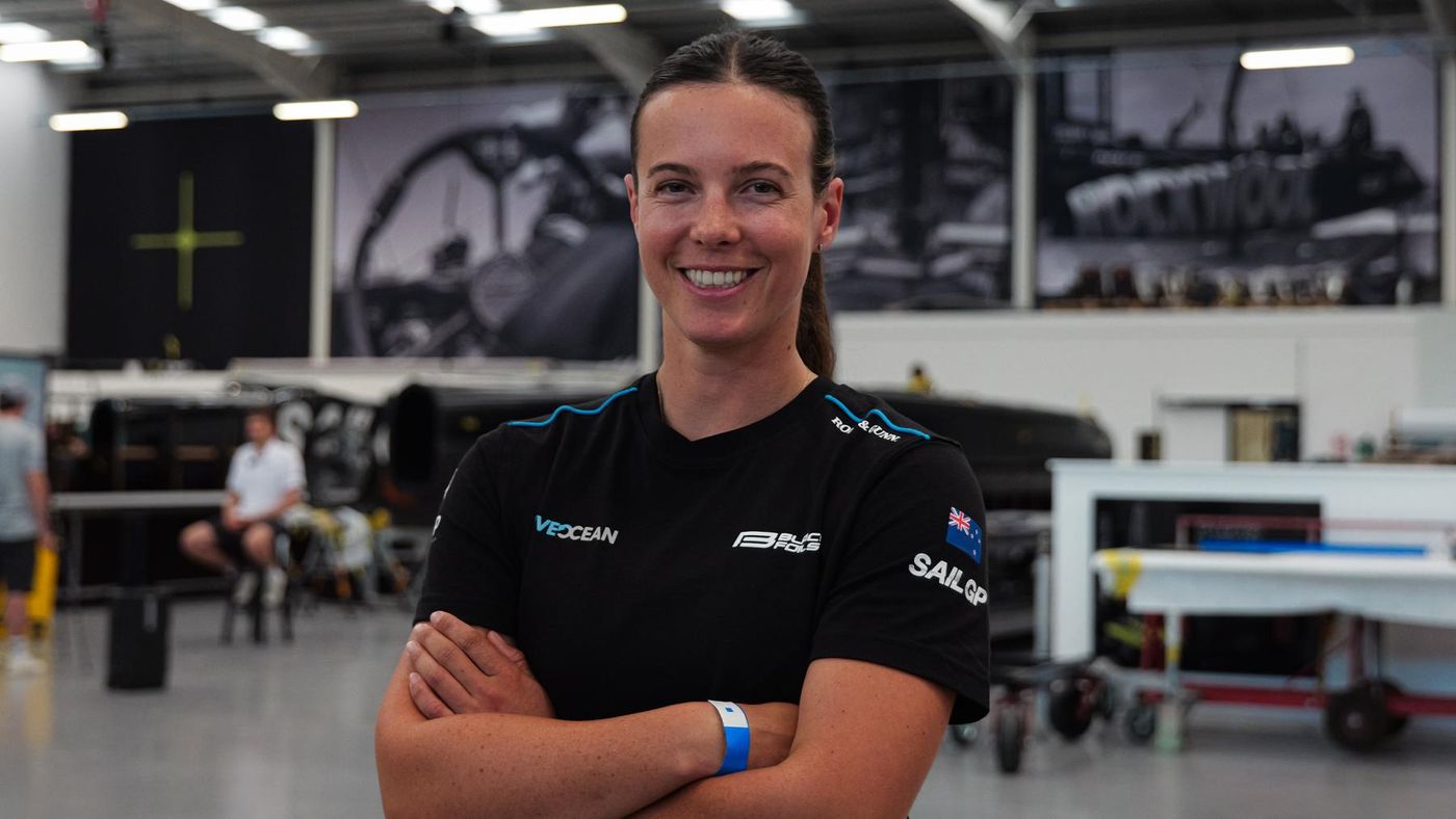 Kate Stewart brings Olympic momentum to Black Foils SailGP camp, 17 August 2026
