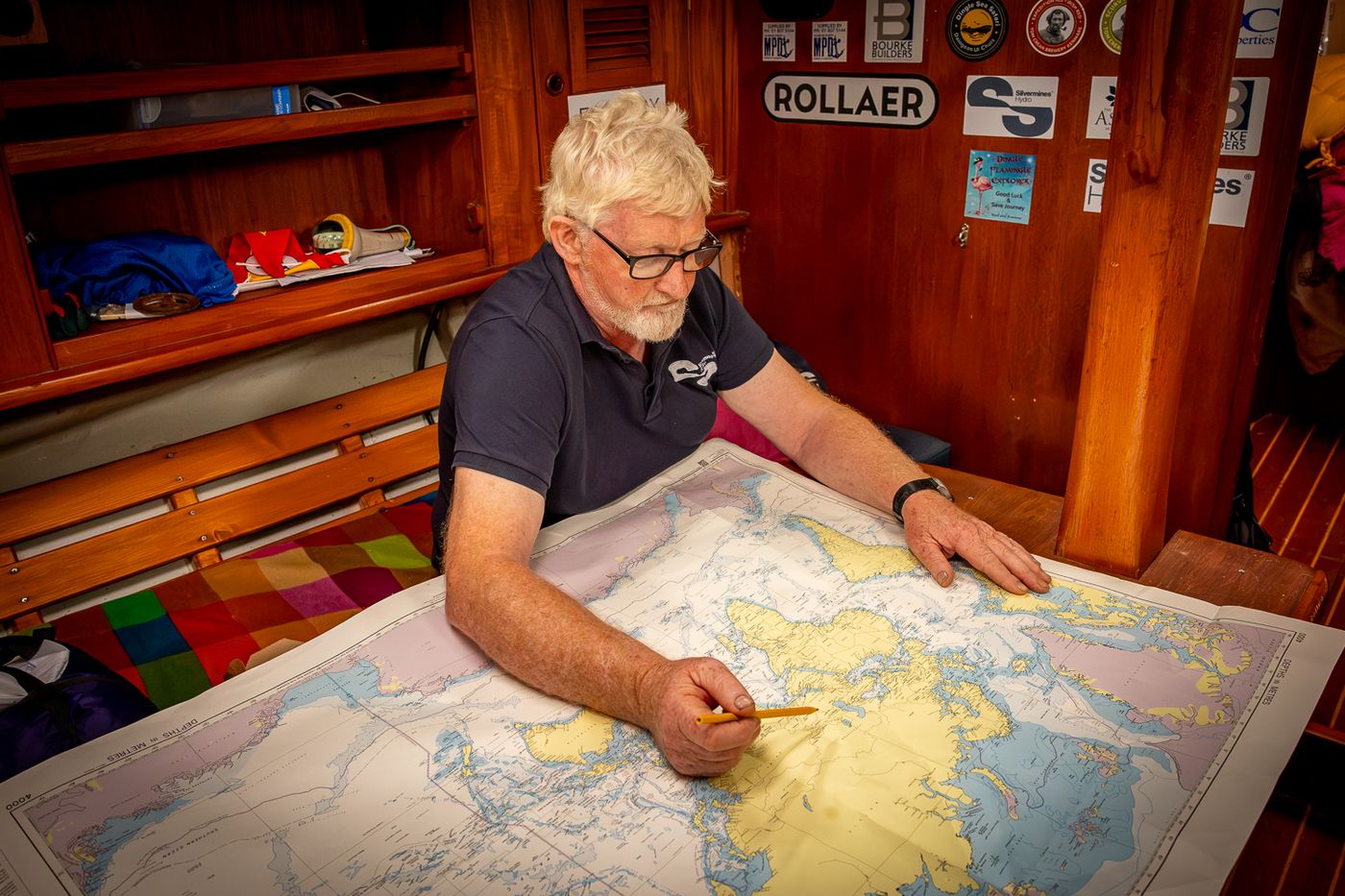 Pat Lawless, skipper in the Golden Globe Race 2026