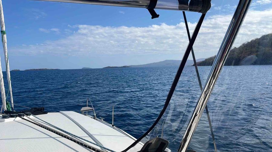 Leaving Mayotte in beautiful conditions