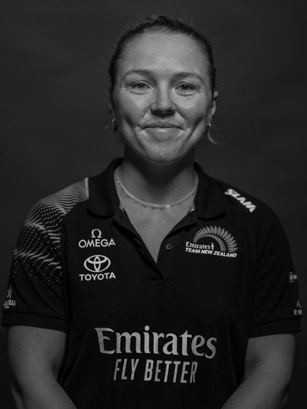 Liv Mackay, New Zealand Women's America's Cup. Photo credit : Emirates Team New Zealand