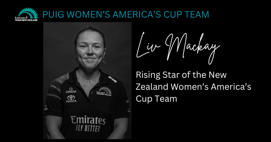 Liv Mackay Rising Star of the New Zealand Women's America's Cup Team. Photo credit Emirates Team New Zealand
