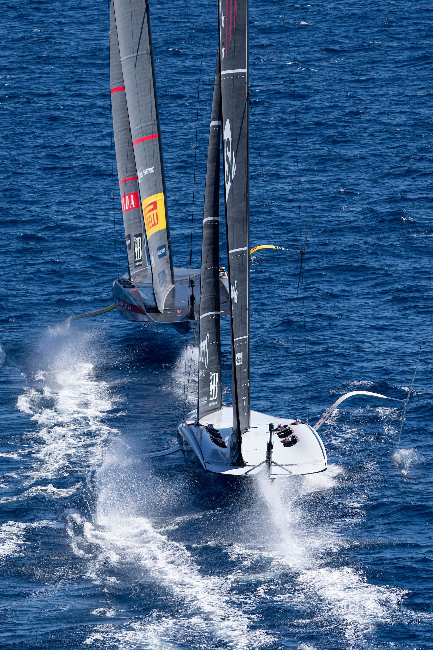 September 15, 2024. Louis Vuitton Cup, Semi Finals Race Day 2.