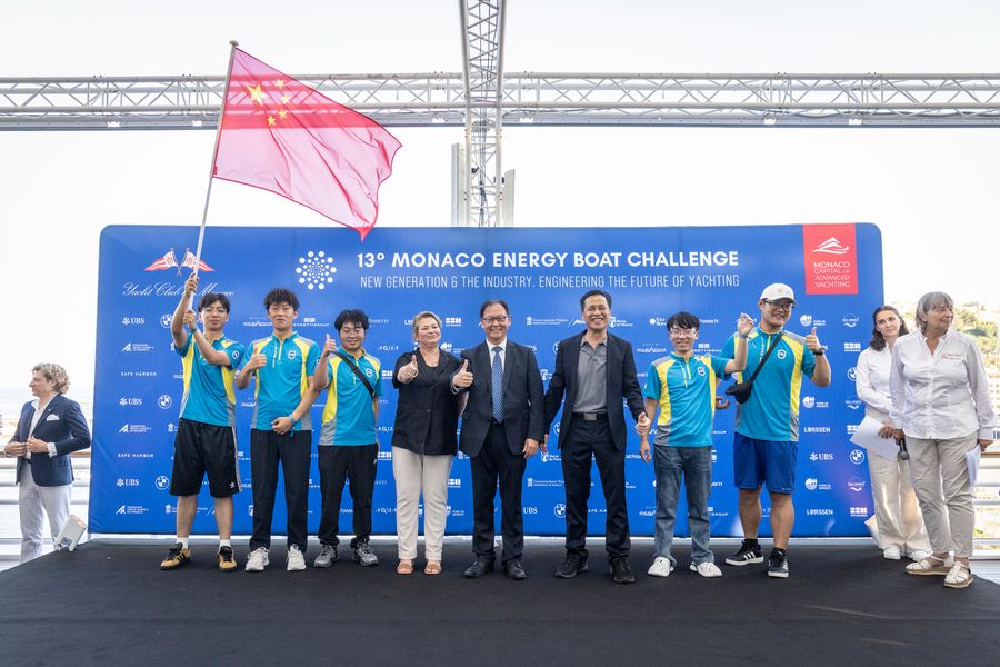 Chinese team claims first Monaco Energy Boat Challenge podium with ePropulsion hydrofoil, 30 July 2026