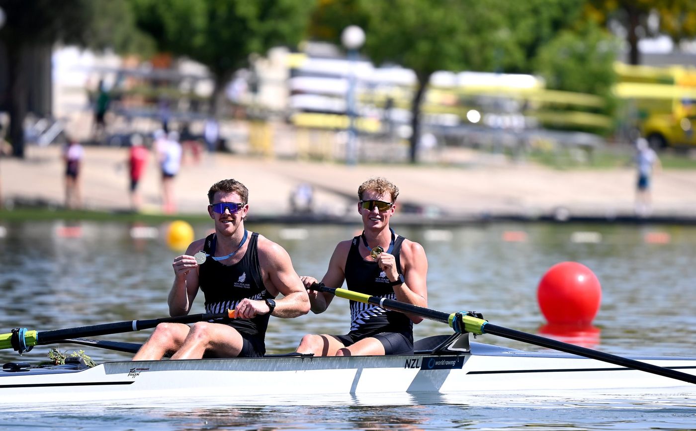 Taylor and Welch gold caps Seville campaign for NZ rowers, 31 May 2026