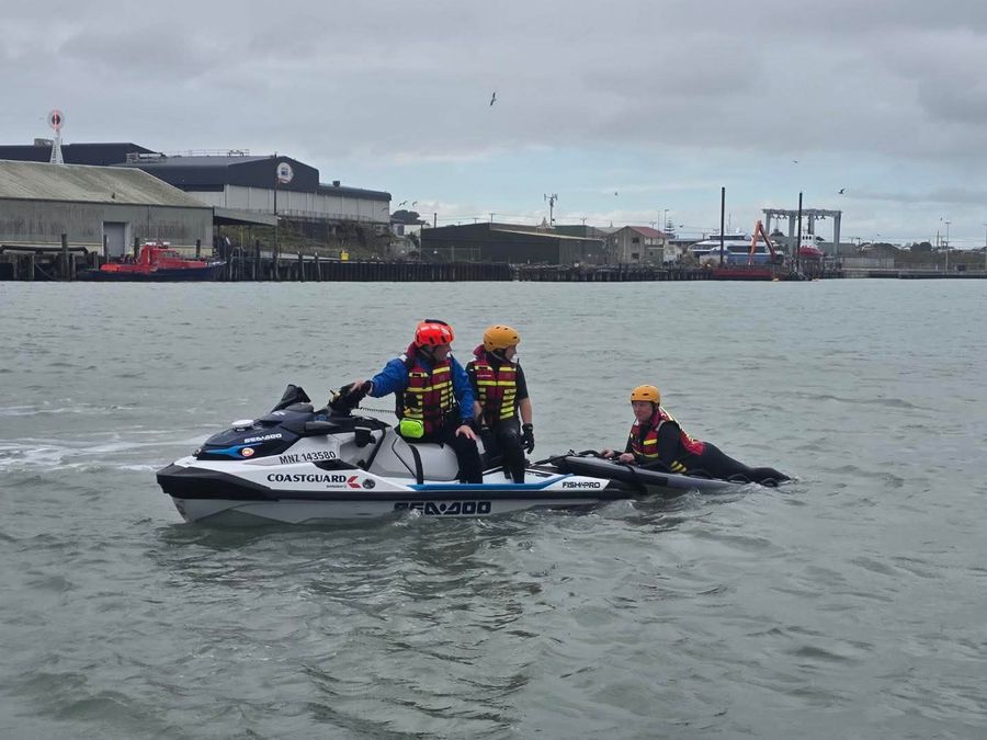 Manawatū Coastguard's jetski, Blue Rescue