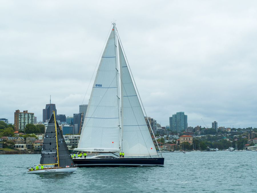 Maritimo 100 and Maritimo Katwinchar. Photo : Maritimo