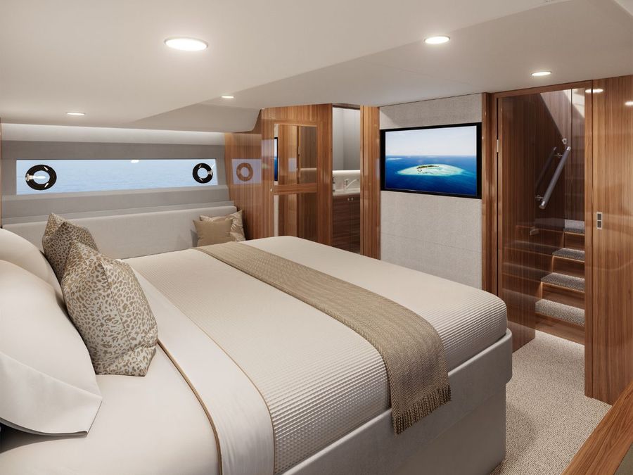 Maritimo M50 master cabin