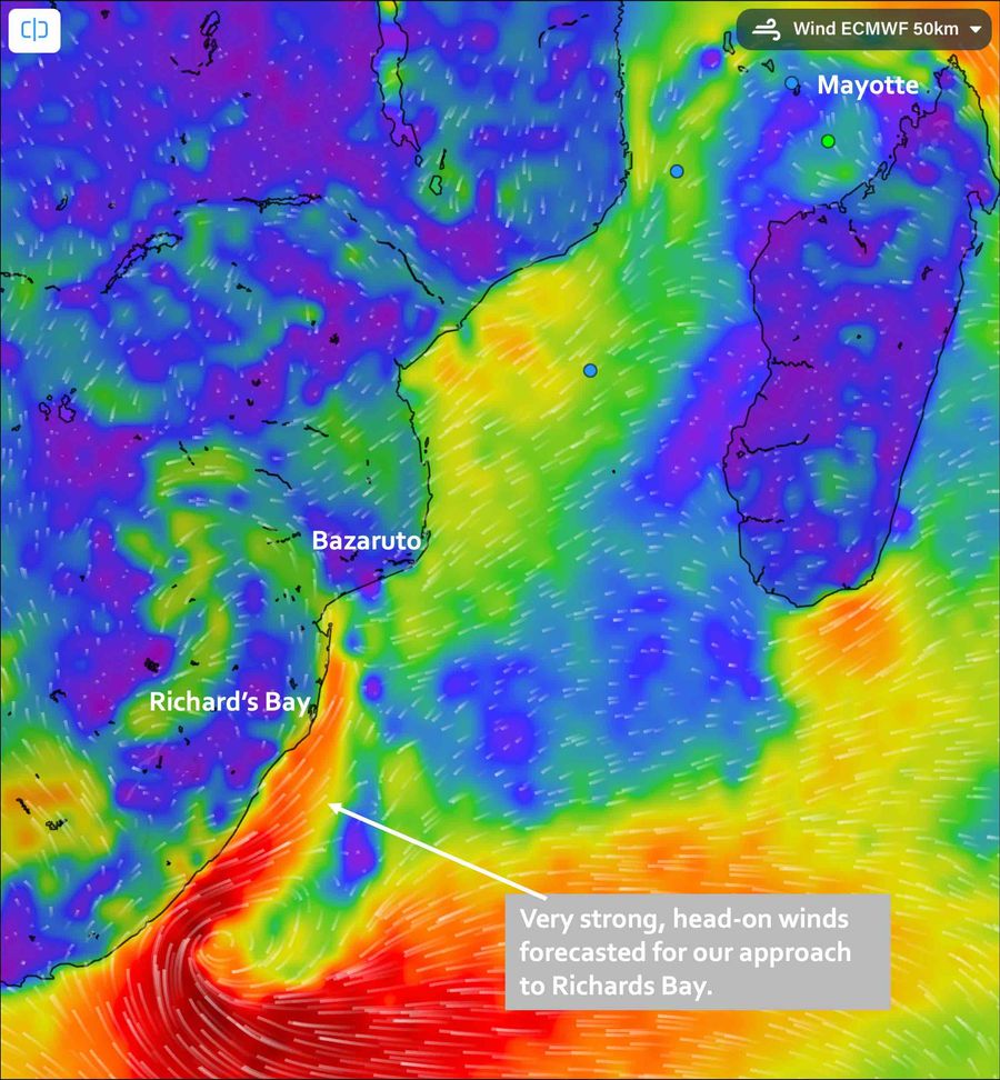 Mozambique Wind Forecast