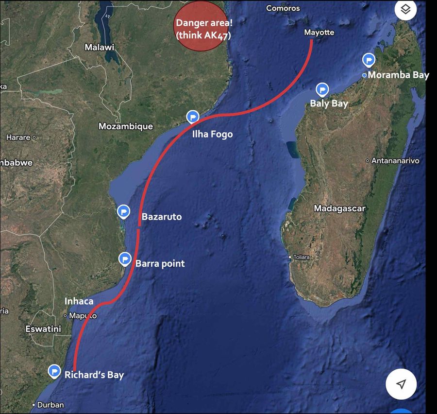 Mozambique Route