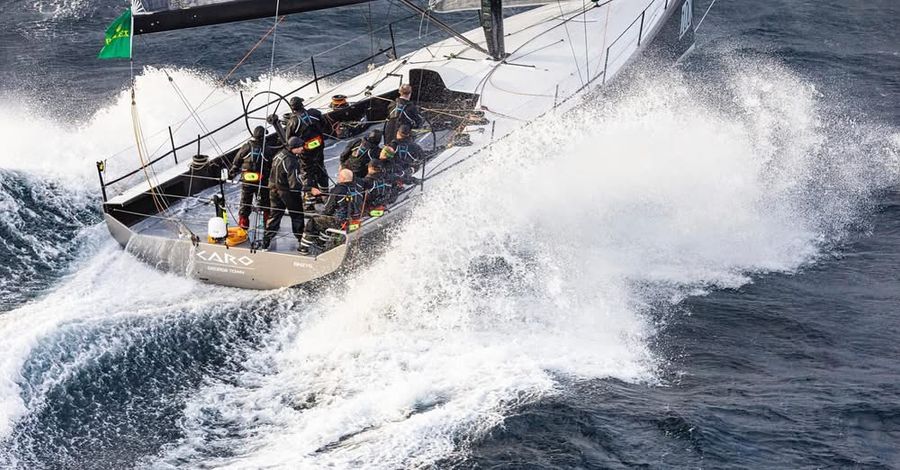 New Zealand's Botin 52 Caro skippered by Max Klink Photo ROLEX : Carlo Borlenghi on Facebook