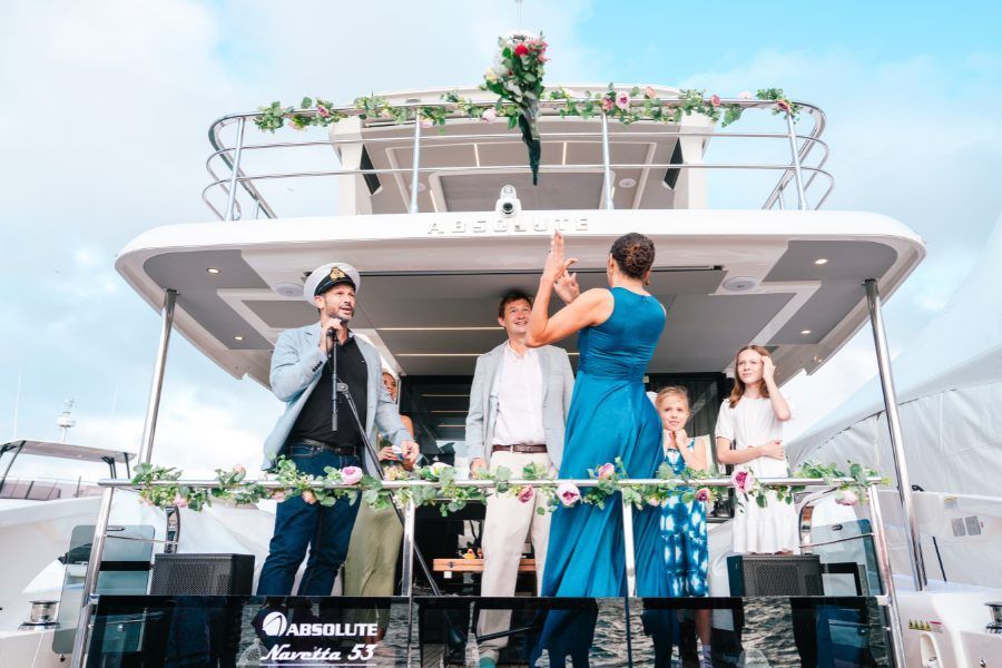 Below Deck captain officiates surprise vow renewal at Southampton boat show, 24 September 2025