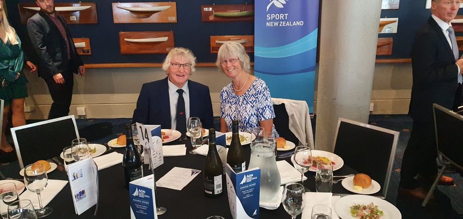 In the early 2022 both Nina and Tony were recognised at the Yachting New Zealand Excellence Awards for their tireless efforts as Sailing Week committee members and volunteers.