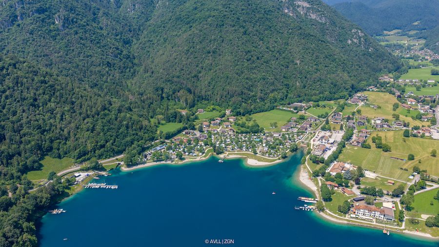 The stunning Lake Ledro in Italy, host venue for the event.