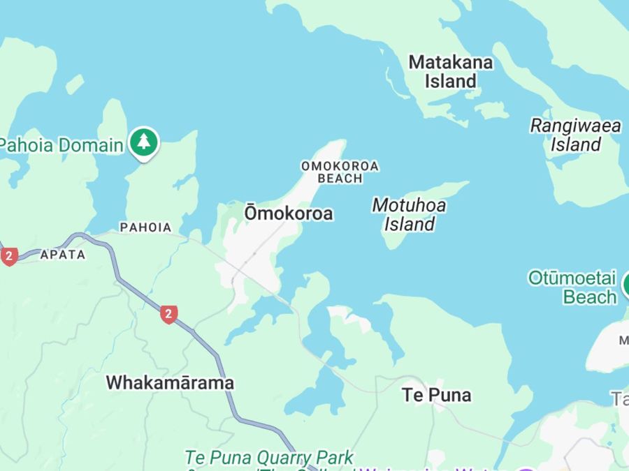 Omokoroa // Image credit: Google Maps