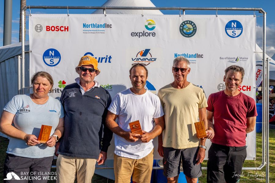 Open Racing | Flying 15 National Championships and World selection - 1st Ffettucini, 2nd Ffrentic, 3rd The GodFfather / Credit: BOISW (Facebook)