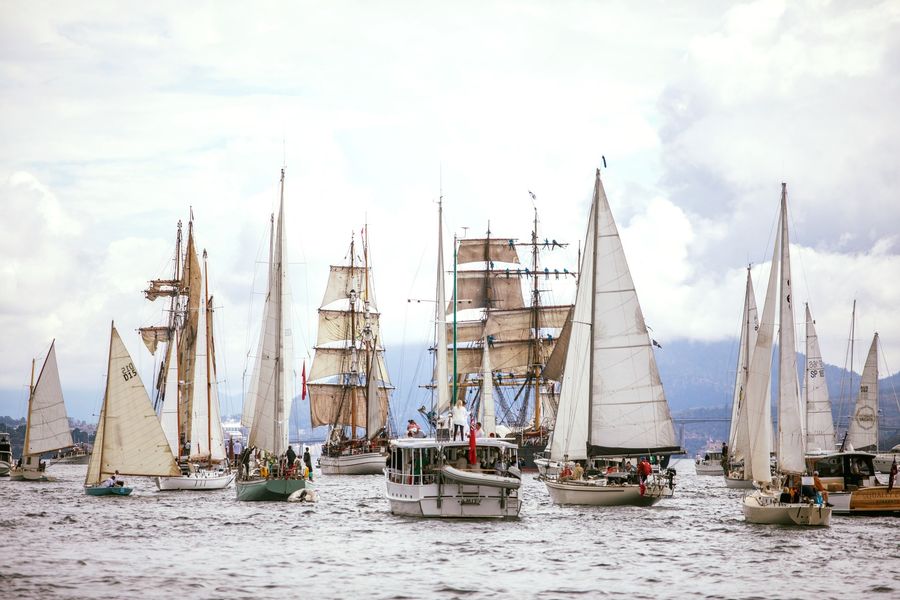 Parade of Sail 2024 / Australian Wooden Boat Festival / Mark Chew (Facebook)