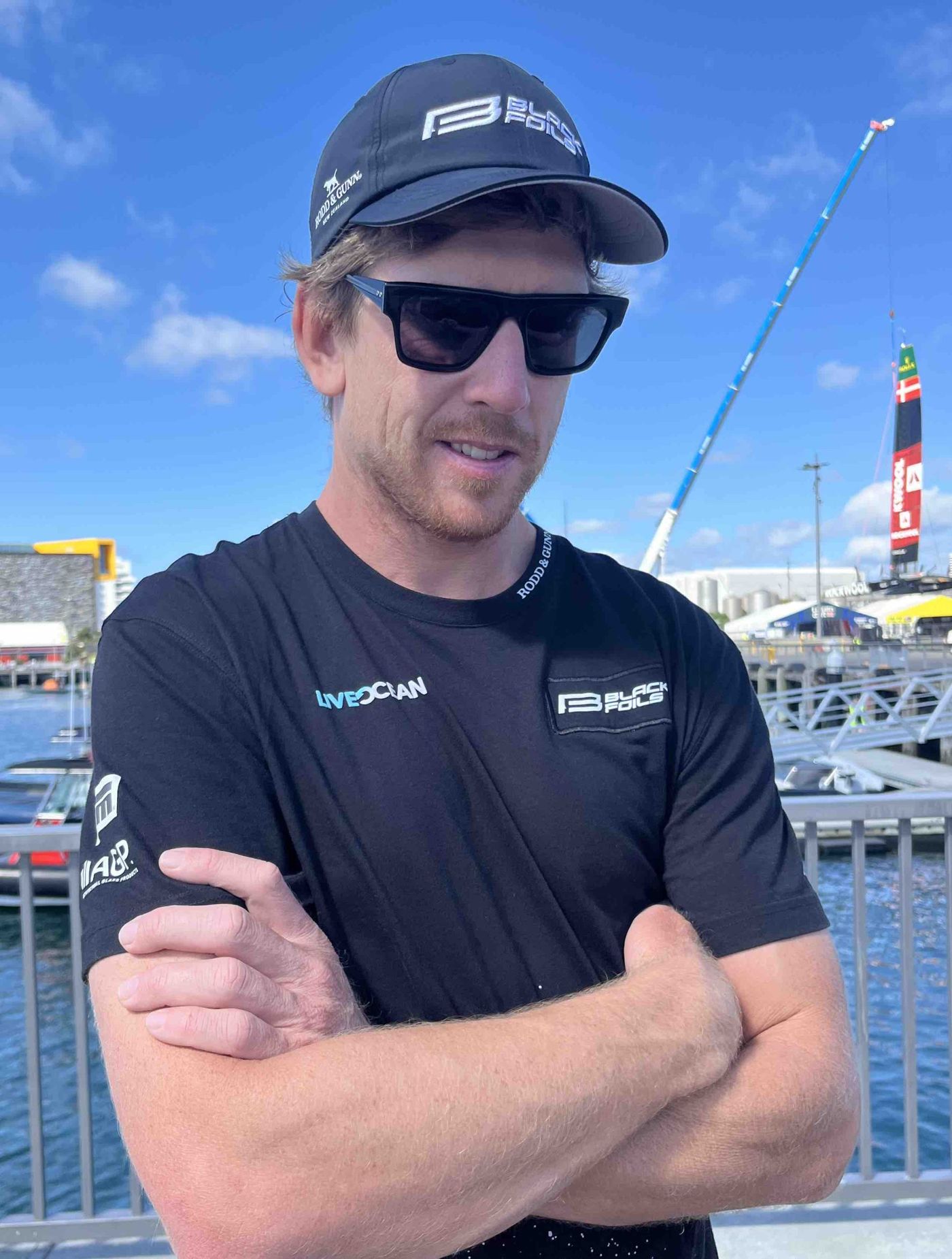 Peter Burling at SailGP Auckland 2025