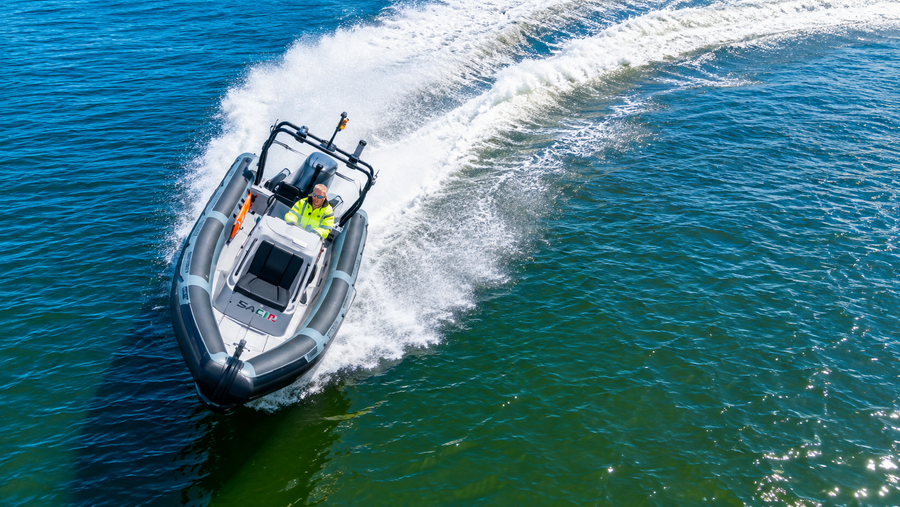 Pharus slips into service as Europe's first hybrid RIB