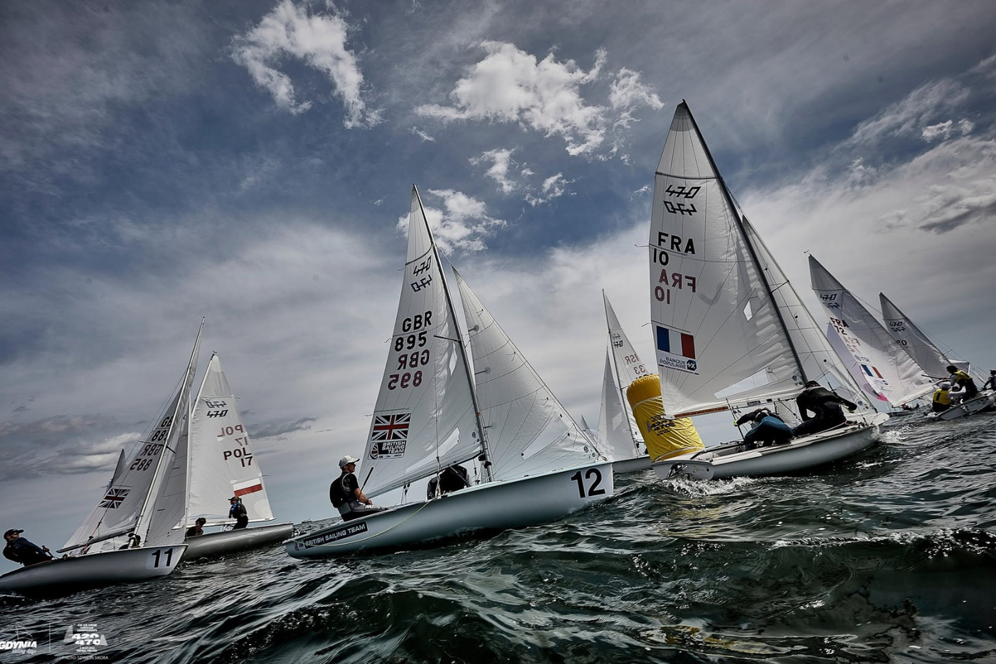 Defending champions and 55 crews converge on Gdynia for 470 Junior Worlds, 17 July 2026