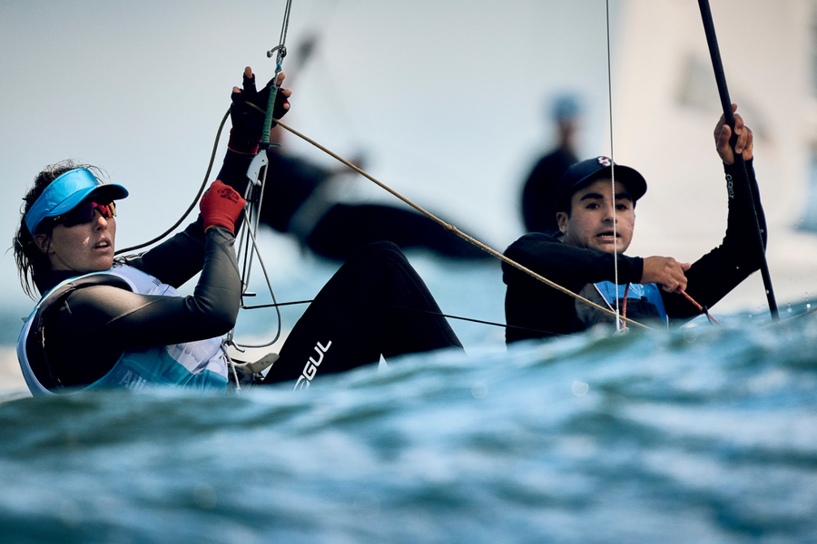 Levy and Gal take overnight lead as Gdynia winds play havoc, 15 July 2026