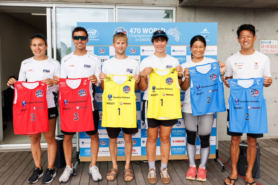 Wrigley and Harris lead 470 Worlds into Medal Series at Enoshima, 16 August 2026