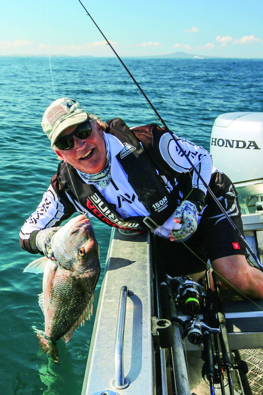 A medium-depth (8-20m) lure selection, including (left side): A high-vis 7” softbait for murky/dull conditions; a few good baitfish imitations; a brown-pink softbait and small slider-type lure suitable for dragging; (right side) some fluttery/slow-pitch type lures and a small inchiku style lure; and small lures made of heavy tungsten that can work well when the fishing is hard
