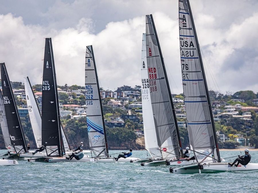 PredictWind-A-Class-Catamaran-Worlds-2025-Pre-Worlds-set-the-pace-in-Auckland-Photo-credit-Guppypix-Gordon-Upton-Photography.jpg