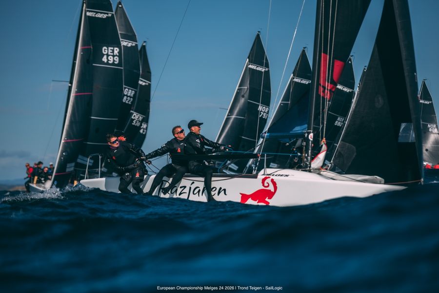 RAZJAREN (CRO867) - Ante Cesic, Lukasz Podniesinski, Tonci Knezovic, Ljubo Jercic and Antonio Milisic - Melges 24 European Champions 2026 - Melges 24 European Championship 2026 - Tønsberg, Norway