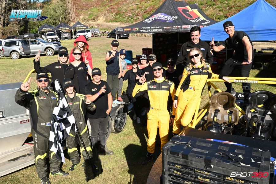 RD 3 Winners Photo- Shot360 Photography on the New Zealand Jetsprint Association on Facebook