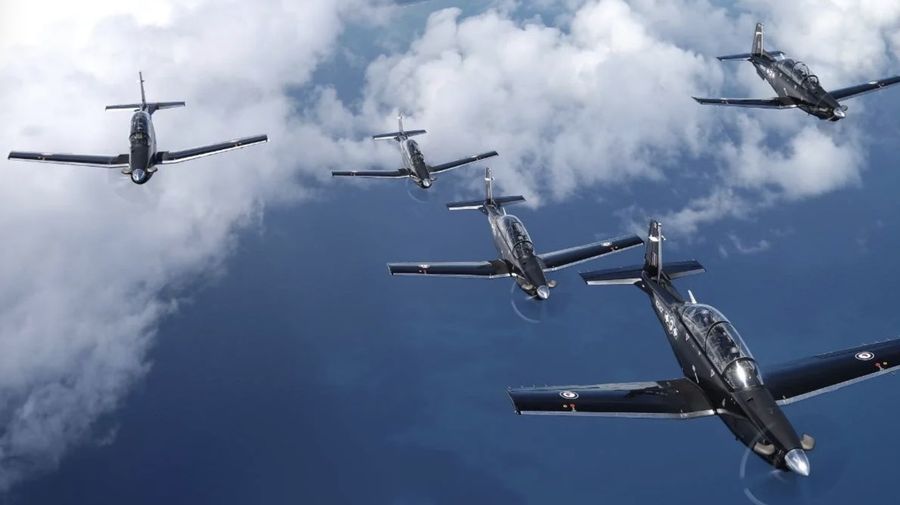 RNZAF-No.14-Squadron-Beechcraft-T-6-Texans.jpg