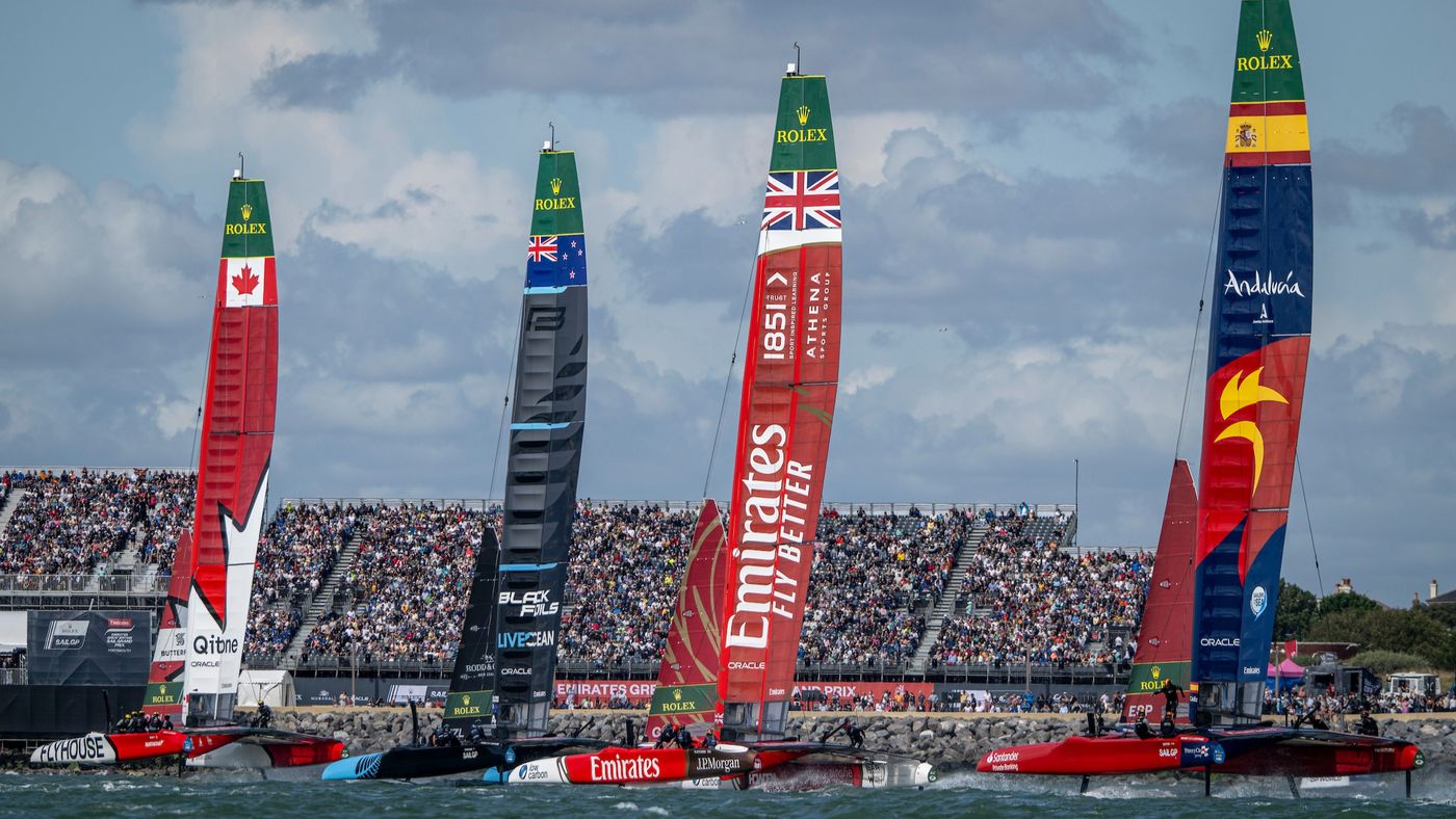 SailGP locks in tidal data partner to keep F50s flying through 2028, 16 July 2026