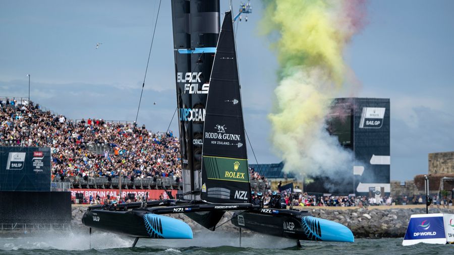 Emirates GBR bring the fire at Portsmouth before 20,000 home fans, 24 July 2026