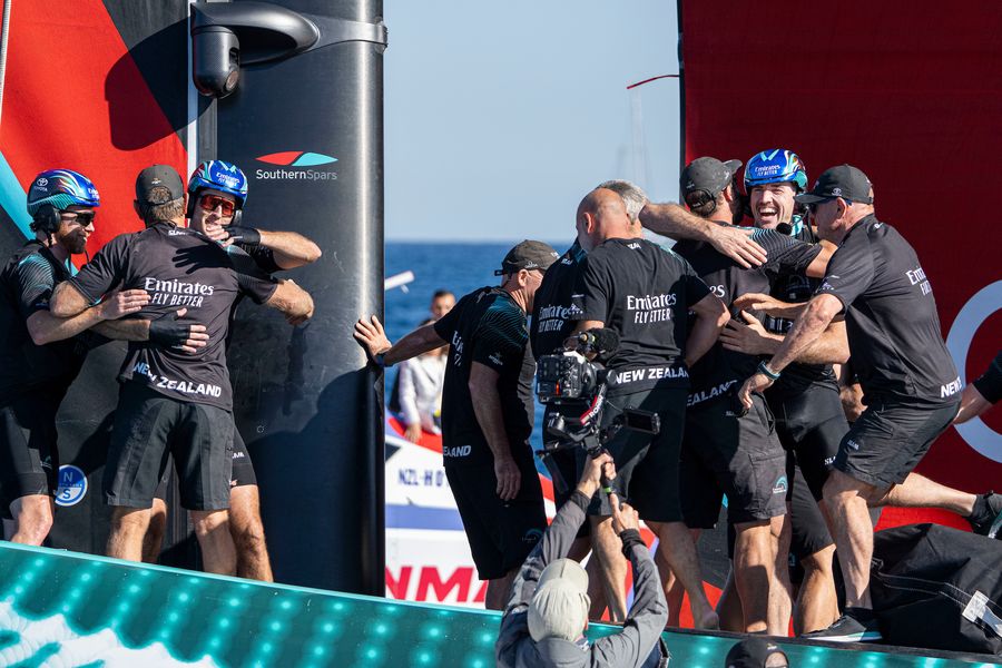 Emirates Team New Zealand, Proud Winners of AC37. Photo Credit: AC37 media/Ricardo Pinto