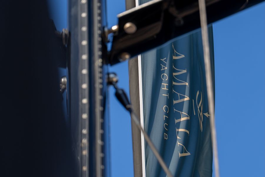 AMAALA Yacht Club, the venue for this year's World Match Racing Tour Finals.
