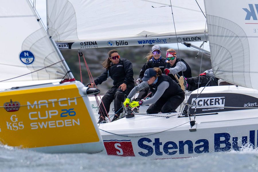Quarter-final racing at the GKSS Match Cup Sweden 2026, Marstrand, Sweden.