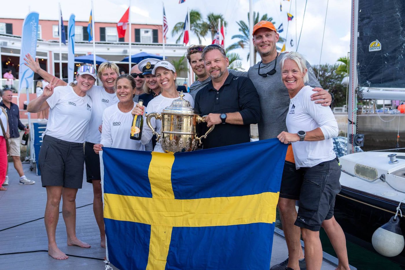 Fareast 28R fleet arrives in Bermuda ahead of the Gold Cup