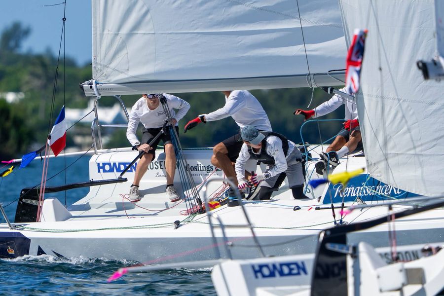 Aurelién Pierroz (FRA) on the water. Photo: Ian Roman/WMRT