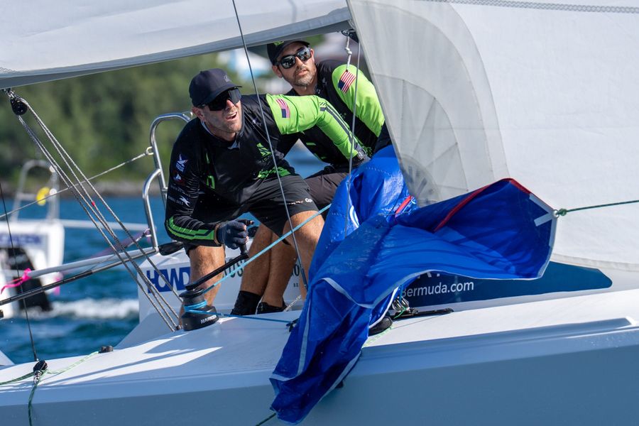 Chris Poole (USA) in action. Photo: Ian Roman/WMRT