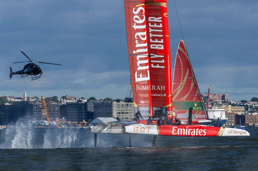 Emirates GBR takes to the water this weekend at the Great Britain Sail Grand Prix in Portsmouth on 25 and 26 July.