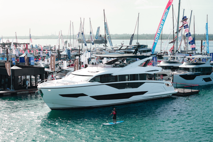 Superyacht meets paddleboard as Southampton show opens, 18 September 2026