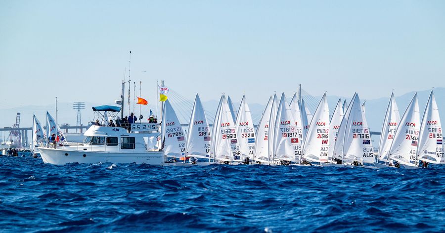 Beckett leads ILCA 7 as Gold Fleet racing begins at LA 2028 venue, 22 July 2026