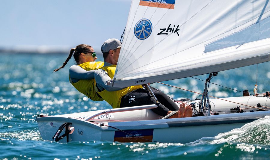 Beckett leads ILCA 7 as Gold Fleet racing begins at LA 2028 venue, 22 July 2026