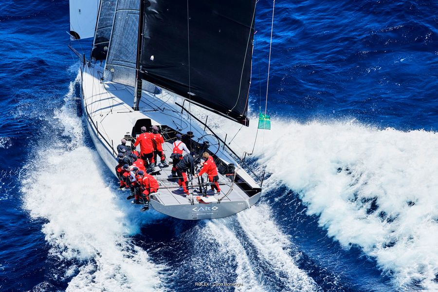 Rolex Sydney Hobart Yacht Race, 2024. Sailing Yacht CARO. Photo credit: Rolex