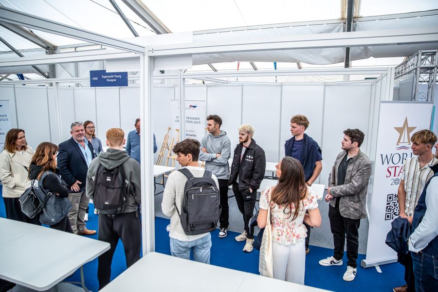 Eight designers, 36 hours: yacht concepts built in public view, 07 September 2026