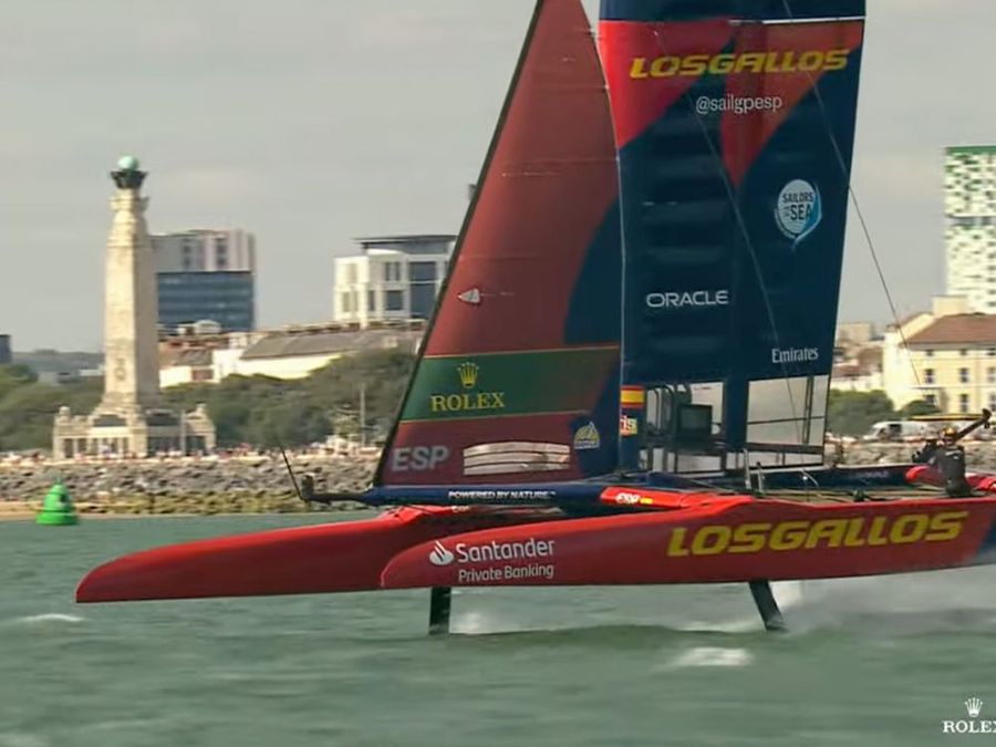 SailGP 2026 Portsmouth Group A Race 4