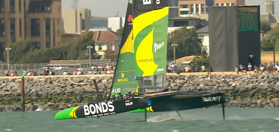 SailGP 2026 Portsmouth Group A Race 4