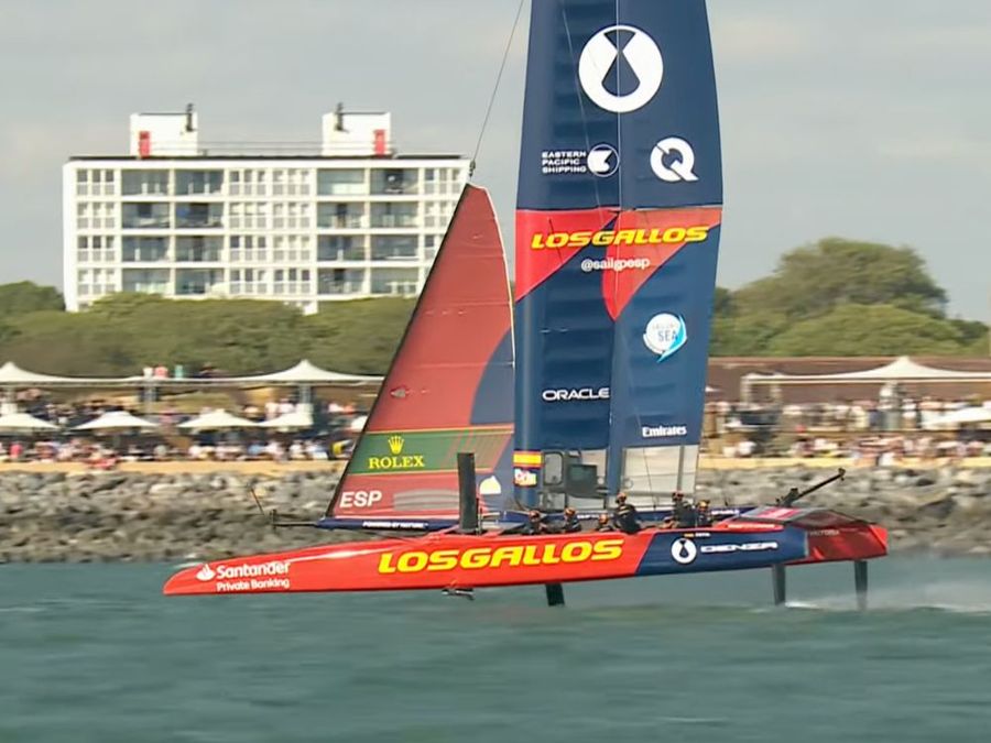 SailGP 2026 Portsmouth Group A Race 5