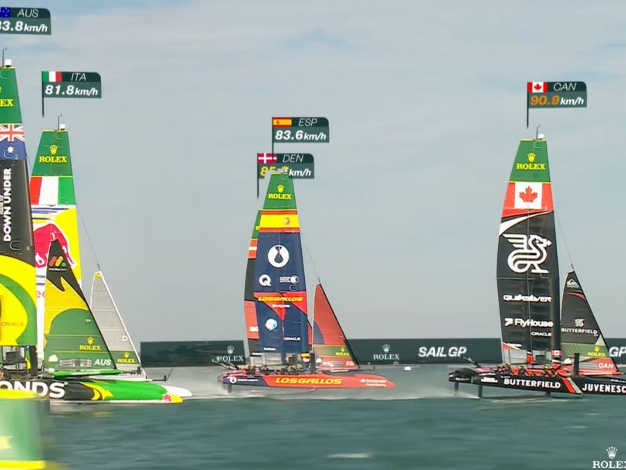SailGP Portsmouth Group A Race 2